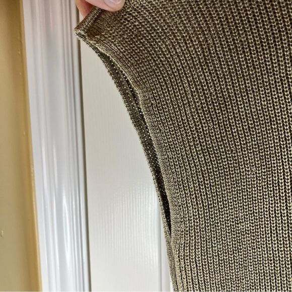 Lafayette 148 New York Olive Cardigan - Picture 4 of 6